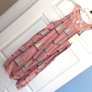SAILBOAT DRESS - NEW WITH TAGS